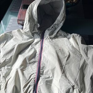 Tommy Hilfiger Cream Jacket with Iconic Logo